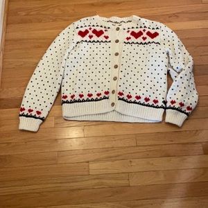 vintage hand knit sweater